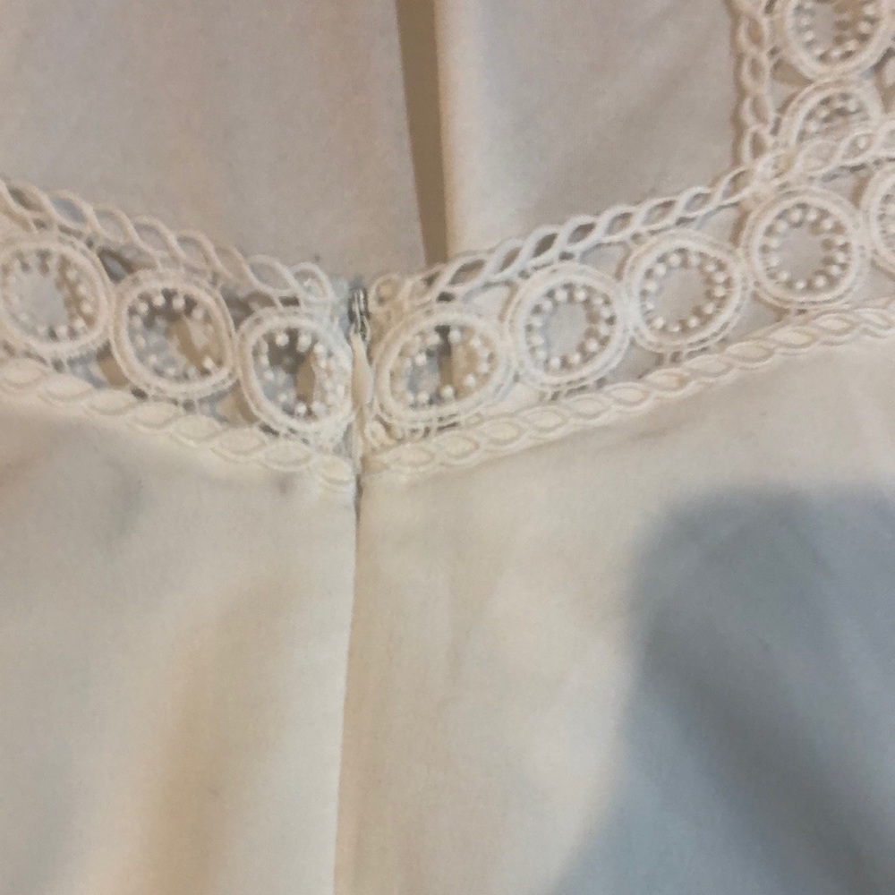 Lulu’s Any Sway, Shape or Form White Lace Halter Dress Small - Picture 5 of 8